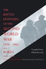 Image for Battle Honours of the Second World War 1939 - 1945 and Korea 1950 - 1953 (B