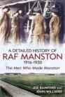 Image for A detailed history of RAF Manston 1916-1930  : the men who made Manston