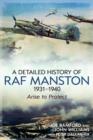 Image for Detailed History of RAF Manston 1931-40