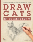 Image for Draw cats in 15 minutes  : create a pet portrait with only pencil and paper