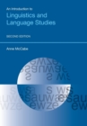 Image for An Introduction to Linguistics and Language Studies