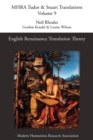 Image for English Renaissance Translation Theory
