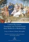 Image for Cultural Reception, Translation and Transformation from Medieval to Modern Italy