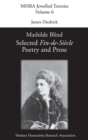 Image for Mathilde Blind : Selected Fin-de-Siecle Poetry and Prose