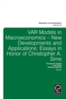 Image for Vector autoregressive models  : new developments and applications