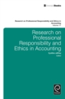 Image for Research on professional responsibility and ethics in accounting.