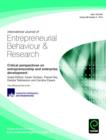 Image for Critical Perspectives on Entrepreneurship and Enterprise Development