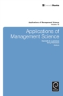 Image for Applications of management science.