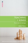 Image for Teaching 1 Kings  : from text to message