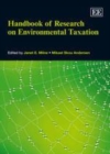 Image for Handbook of research on environmental taxation