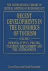 Image for Recent Developments in the Economics of Tourism