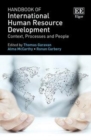 Image for Handbook of international human resource development: context, processes and people