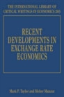 Image for Recent Developments in Exchange Rate Economics