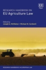 Image for Research handbook on EU agricultural law