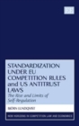 Image for Standards in EU competition law and US antitrust law  : limits of self-regulation