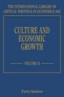 Image for Culture and economic growth