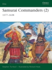Image for Samurai commanders.: (1577-1877)