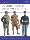 Image for US Marine Corps in World War I, 1917-1918