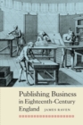 Image for Publishing business in eighteenth-century England