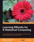 Image for Learning RStudio for R Statistical Computing