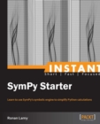 Image for Instant SymPy Starter