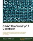 Image for Citrix (R) XenDesktop (R) 7 Cookbook