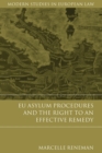 Image for EU asylum procedures and the right to an effective remedy