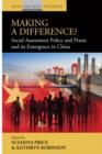 Image for Making a difference?: social assessment policy and praxis and its emergence in China