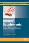 Image for Dietary supplements: safety, efficacy and quality
