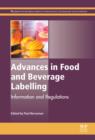 Image for Advances in food and beverage labelling: information and regulations