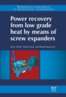Image for Power recovery from low-grade heat by means of screw expanders