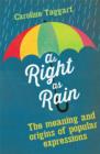 Image for As Right as Rain: The Meaning and Origins of Popular Expressions