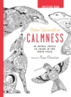 Image for Color Yourself to Calmness Postcard Book : 20 animal images to color in for inner peace