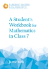 Image for A Student&#39;s Workbook for Mathematics in Class 7