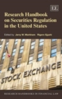 Image for Research Handbook on Securities Regulation in the United States