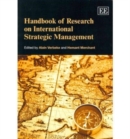 Image for Handbook of research on international strategic management