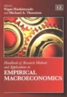 Image for Handbook of research methods and applications in empirical macroeconomics