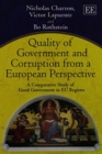 Image for Quality of government and corruption from a European perspective  : a comparative study of good government in EU regions