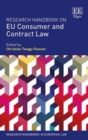 Image for Research handbook on EU consumer and contract law