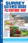 Image for Surrey, East and West Sussex A-Z Visitors&#39; Map