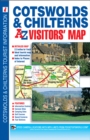 Image for Cotswolds and Chilterns A-Z Visitors&#39; Map