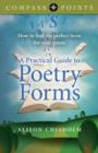 Image for A practical guide to poetry forms  : how to find the perfect form for your poem