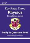 Image for KS3 Physics Study &amp; Question Book - Foundation