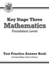 Image for KS3 Maths Answers for Test Practice Workbook - Foundation