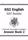 Image for Grammar, punctuation &amp; spelling: Answer book 2 (for the 2020 tests)
