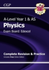 Image for A-Level Physics: Edexcel Year 1 &amp; AS Complete Revision &amp; Practice with Online Edition