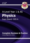 Image for A-Level Physics: OCR A Year 1 &amp; AS Complete Revision &amp; Practice with Online Edition