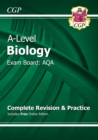 Image for A-Level Biology: AQA Year 1 &amp; 2 Complete Revision &amp; Practice with Online Edition
