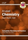Image for A-Level Chemistry: AQA Year 1 &amp; 2 Complete Revision &amp; Practice with Online Edition