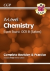 Image for A-Level Chemistry: OCR B Year 1 &amp; 2 Complete Revision &amp; Practice with Online Edition